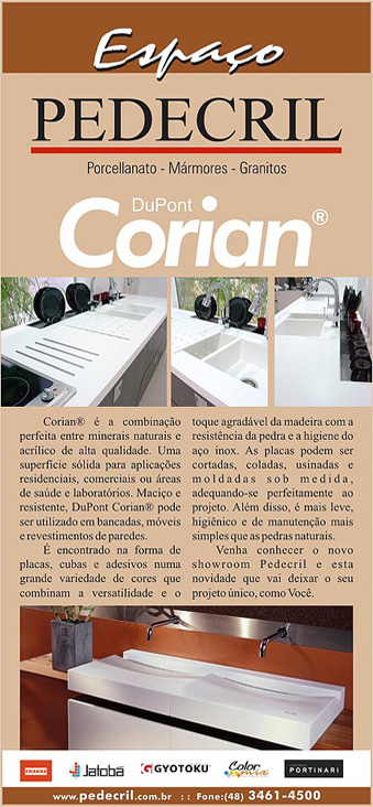Espaço Pedecril - DuPont Corian®