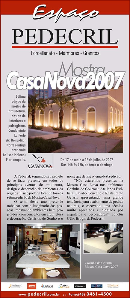 Espaço Pedecril - Mostra Casa Nova 2007