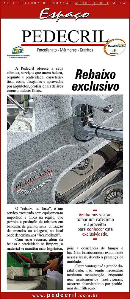 Espaço Pedecril - Rebaixo Exclusivo